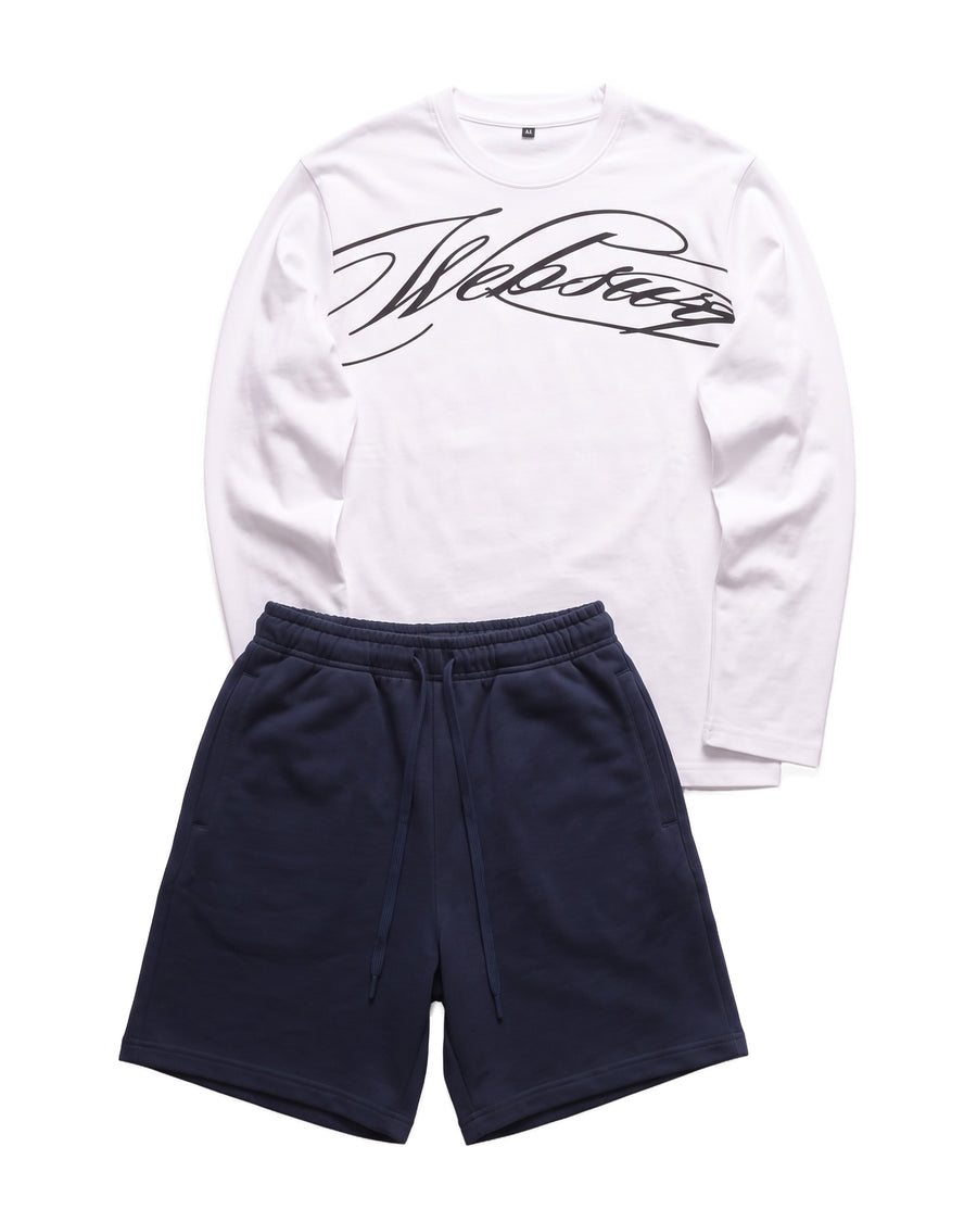 VIRAL OUTFIT - WHITE SCRIPT