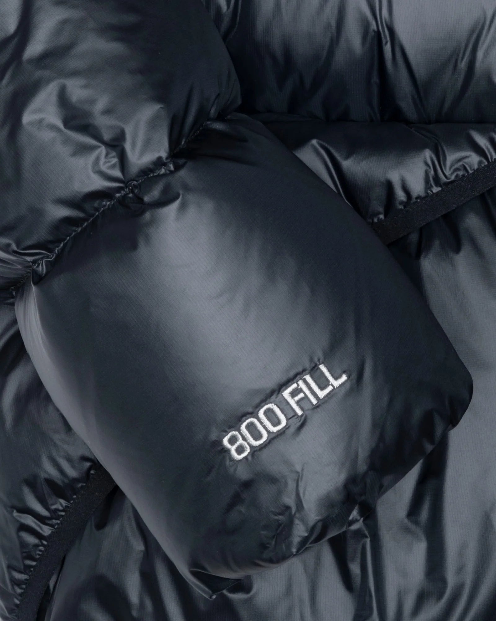 Logo Puffer - Grey/Black