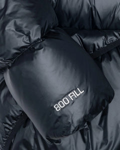 Logo Puffer - Grey/Black