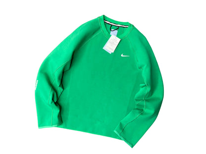 NOCTA Tech Fleece Crewneck - (STADIUM GREEN/SAIL)