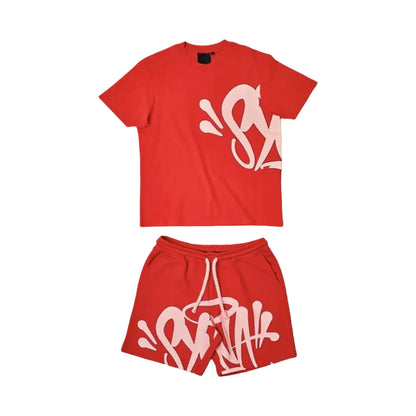 Syna World Short Set - (RED)