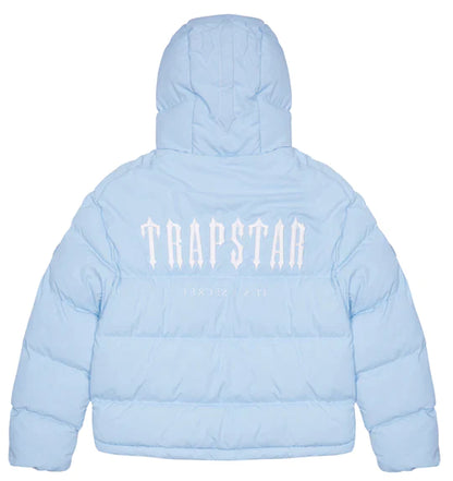 Trapstar Decoded Hooded Puffer 2.0 - (ICE BLUE)