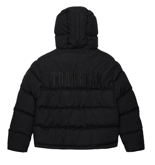 Trapstar Decoded Hooded Puffer 2.0 - (BLACKOUT EDITION)