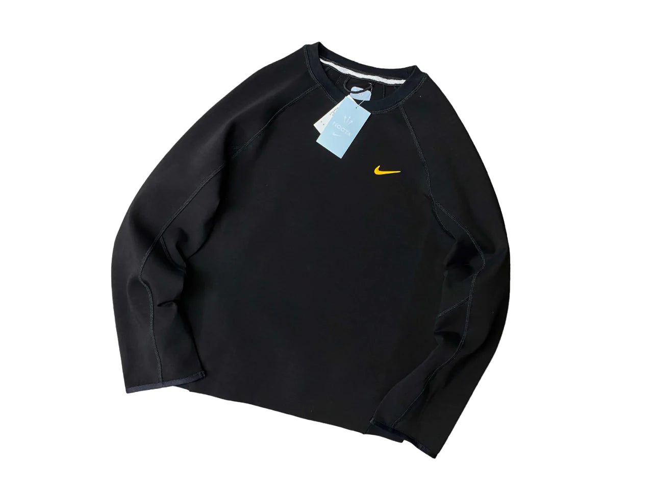 NOCTA Tech Fleece Crewneck - (BLACK)