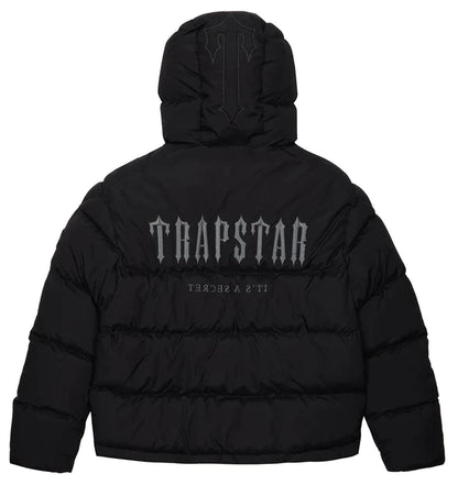 Trapstar Decoded Hooded Puffer 2.0 - (BLACK)