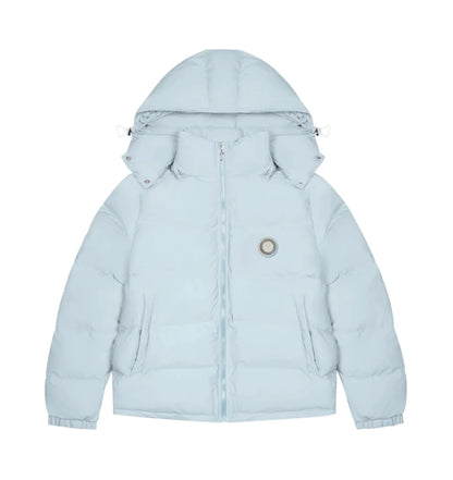 Trapstar Irongate Detachable Hooded Puffer Jacket - (ICE BLUE)