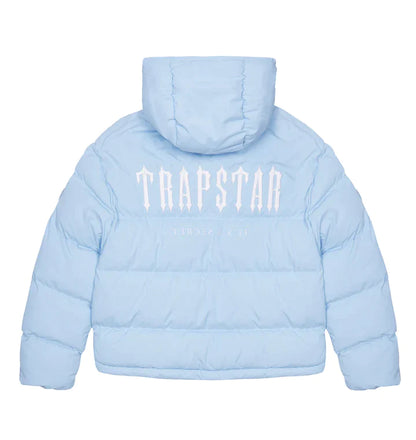 Trapstar Decoded Hooded Puffer 2.0 - (ICE BLUE)