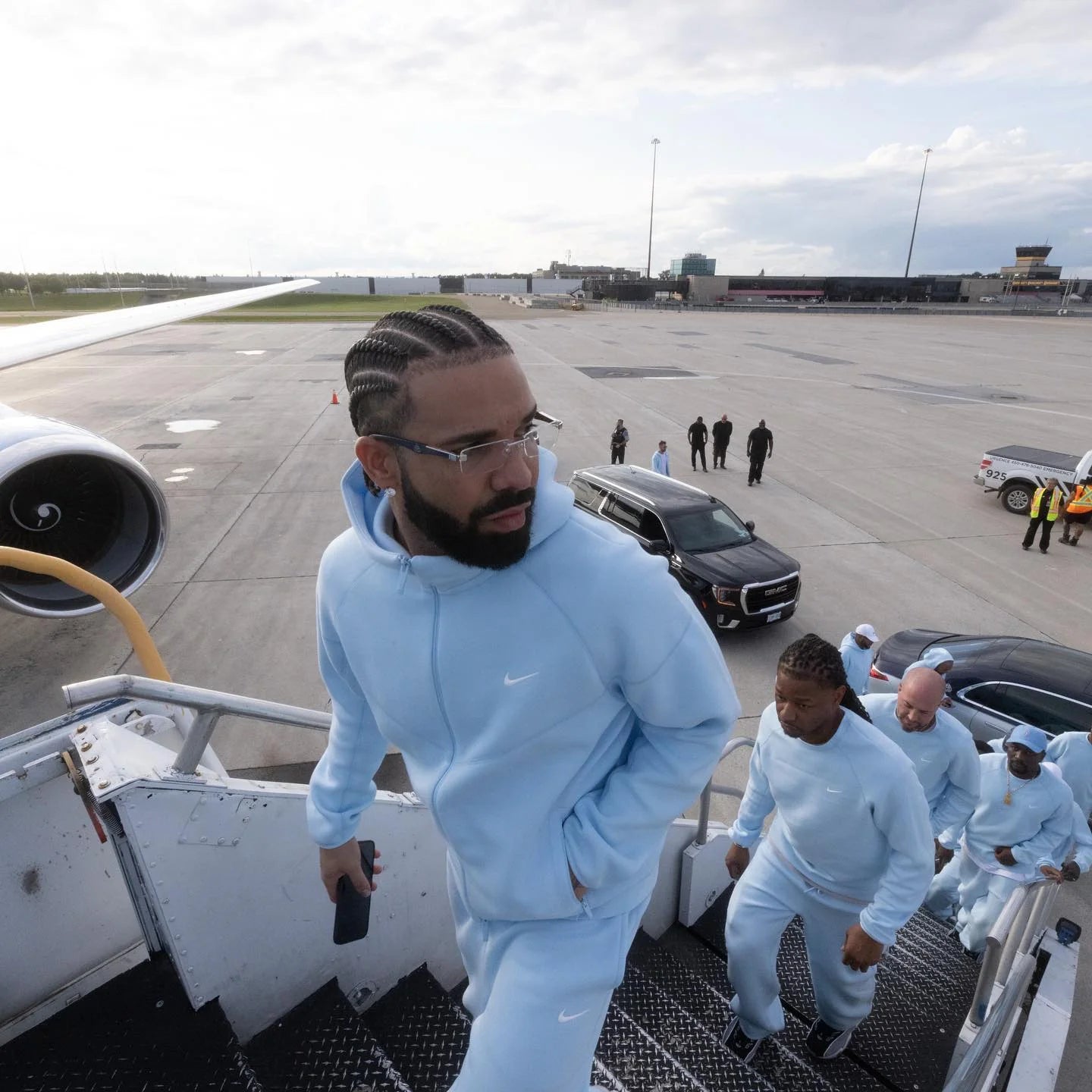 NOCTA Tech Fleece Crewneck - (COBALT BLUE TINT)