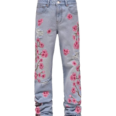 ROSES BLUE - DENIM