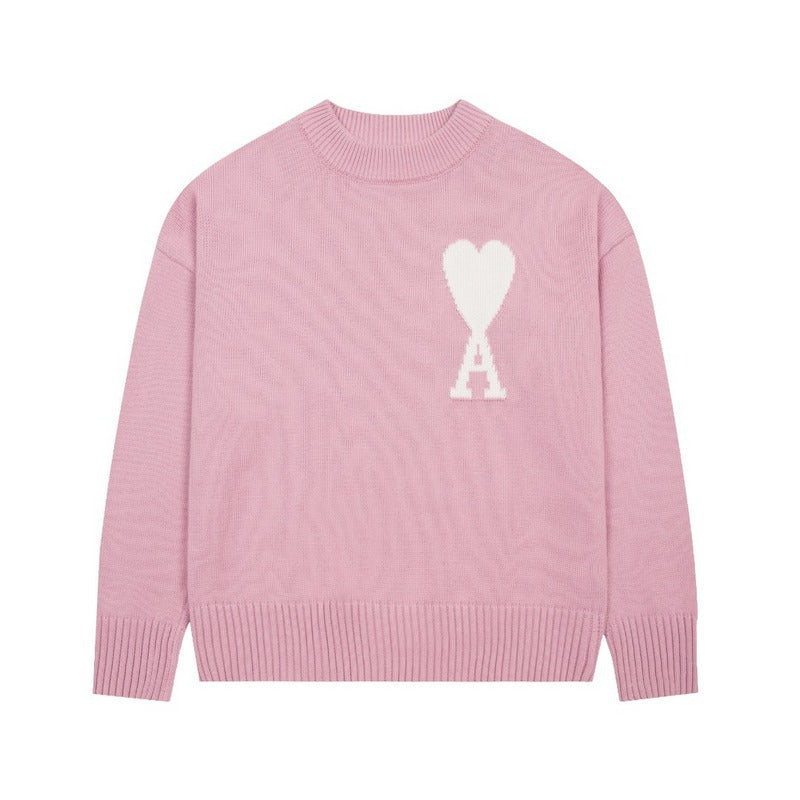 Heart Knitted Sweater