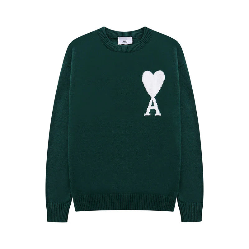 Heart Knitted Sweater