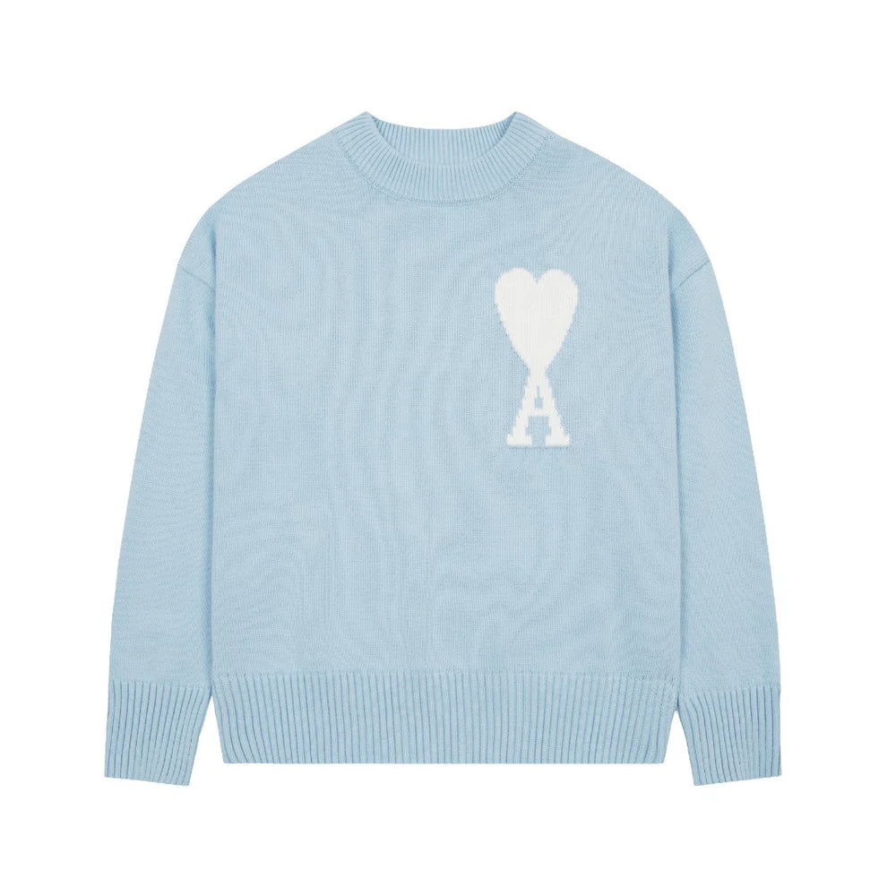 Heart Knitted Sweater