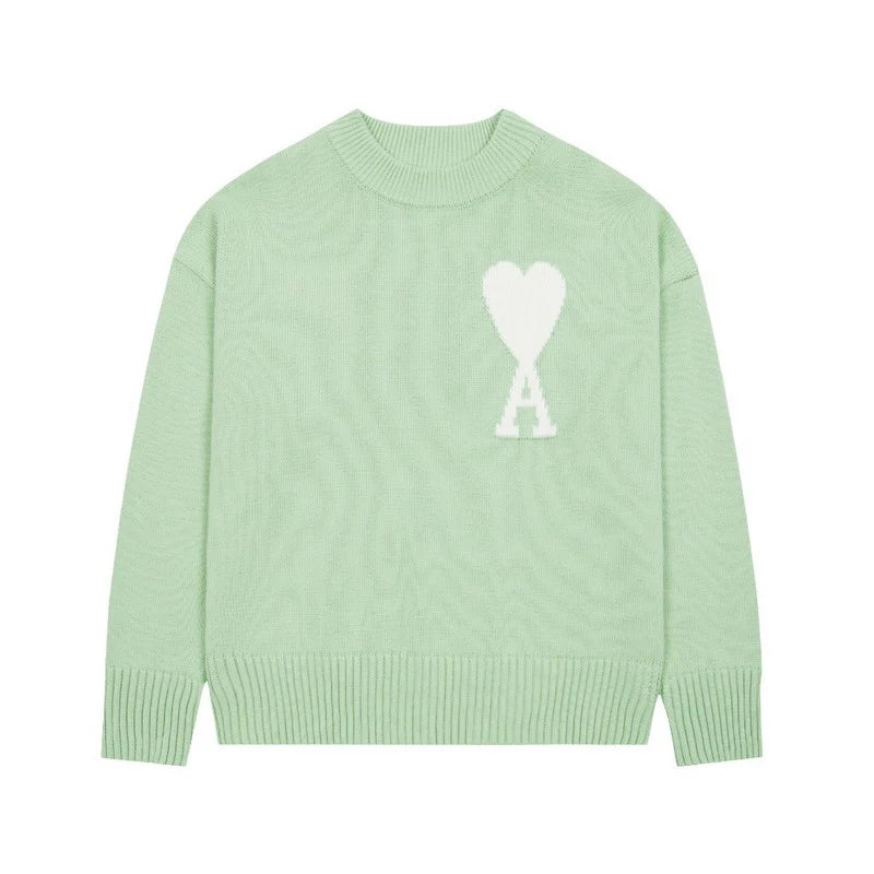 Heart Knitted Sweater