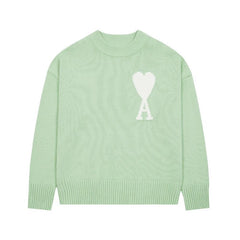 Heart Knitted Sweater