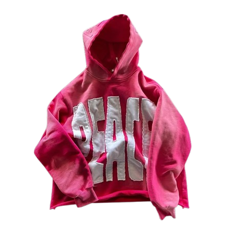 PEACE CLOUD Crop Hoodie