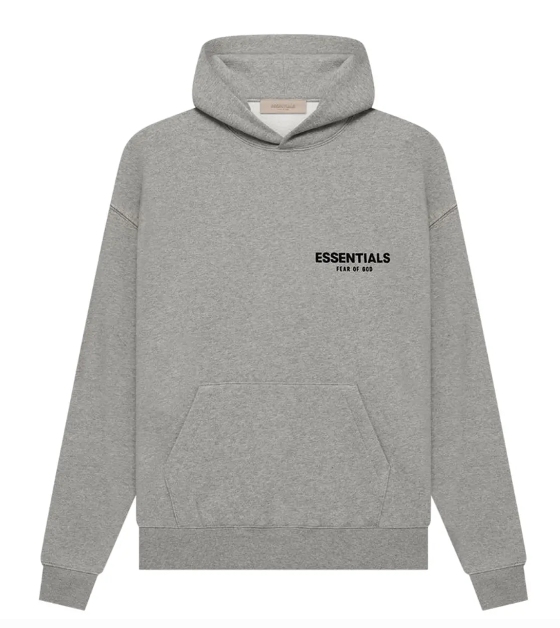 FEAR OF GOD Essentials Hoodie — Grey