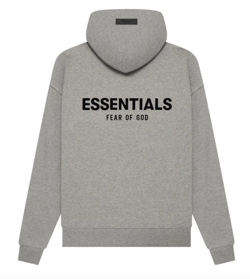 FEAR OF GOD Essentials Hoodie — Grey
