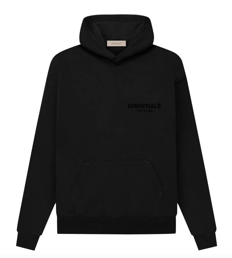 FEAR OF GOD Essentials Hoodie — Black