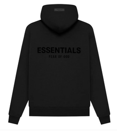 FEAR OF GOD Essentials Hoodie — Black