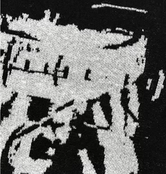 Abstract Graphic Knit Sweater