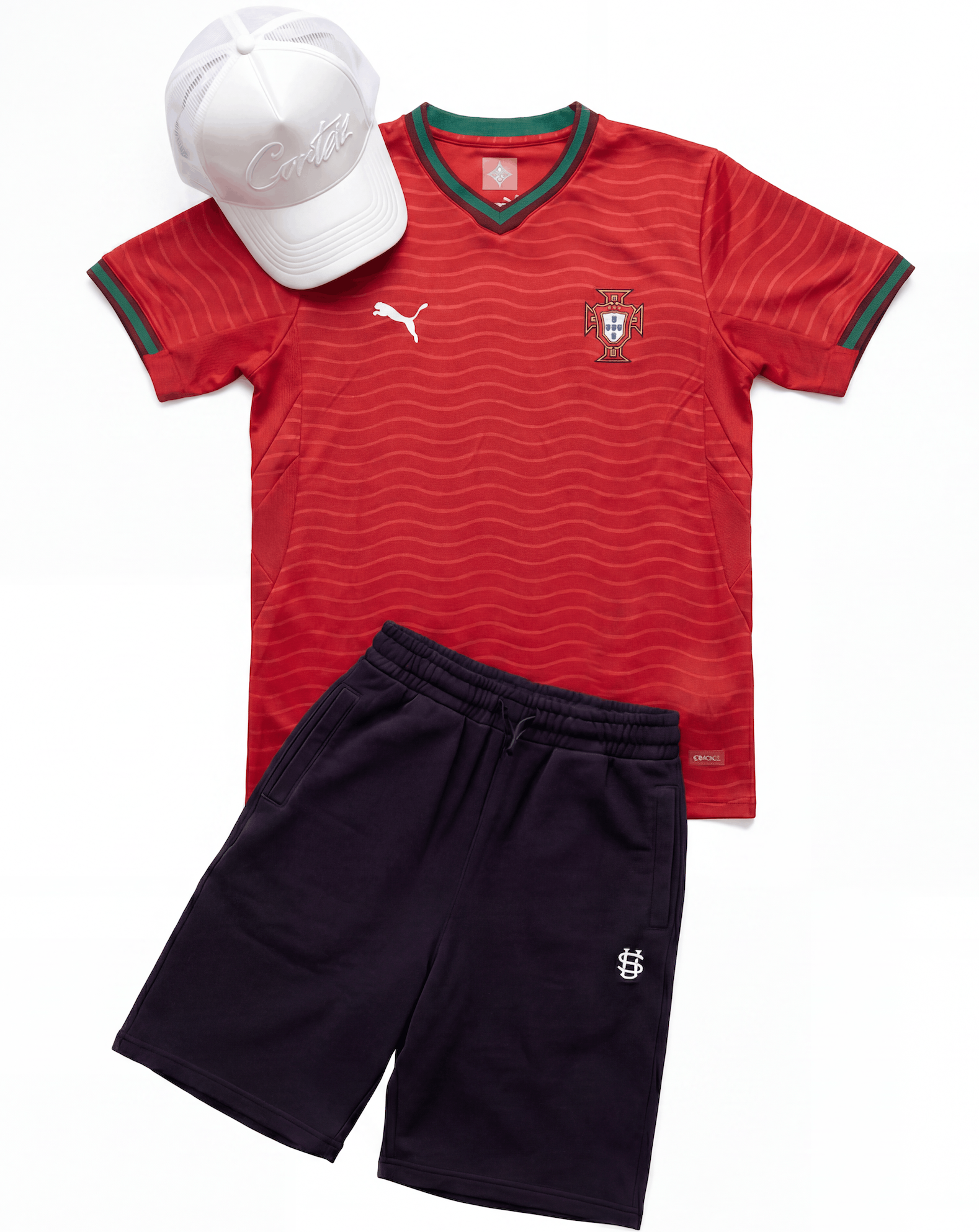 VIRAL OUTFIT - RED STRIKE FIT