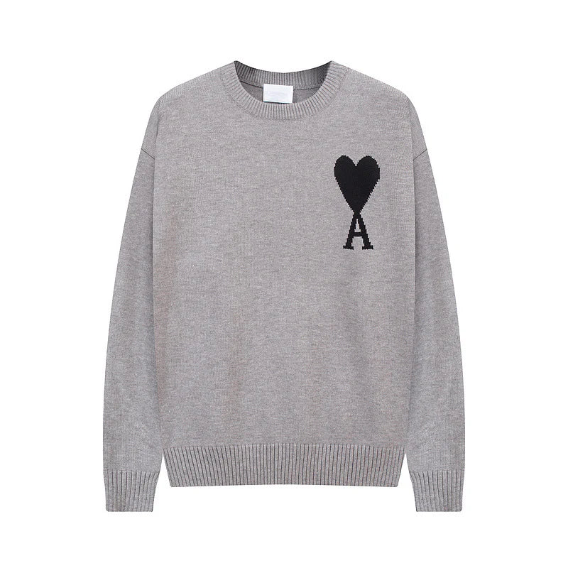 Heart Knitted Sweater