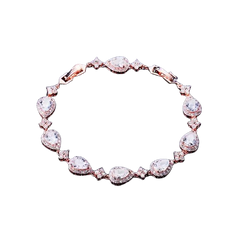 Radiant Pear-Cut Bracelet