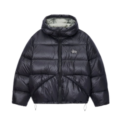 Logo Puffer - Grey/Black