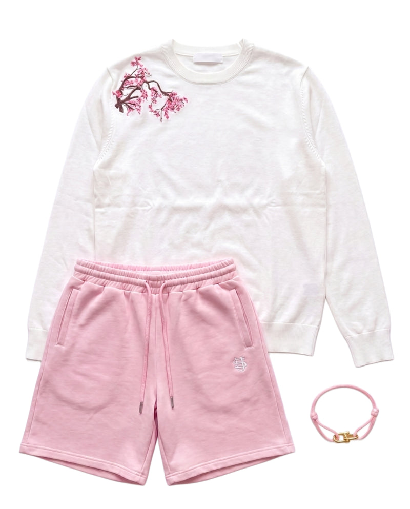 Viral Outfit Summer Blossom flat lay