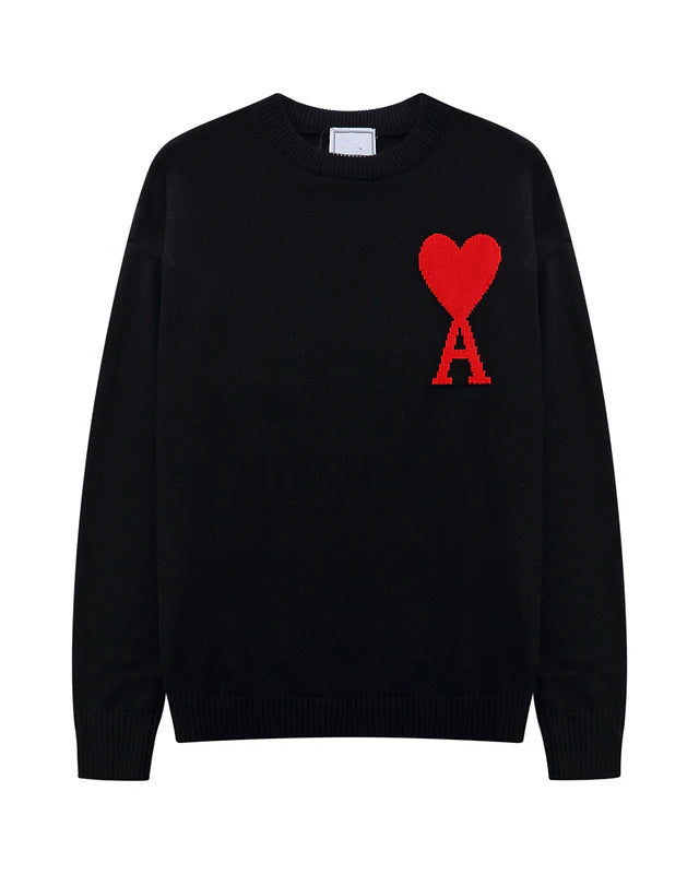 Heart Knitted Sweater