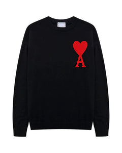 Heart Knitted Sweater