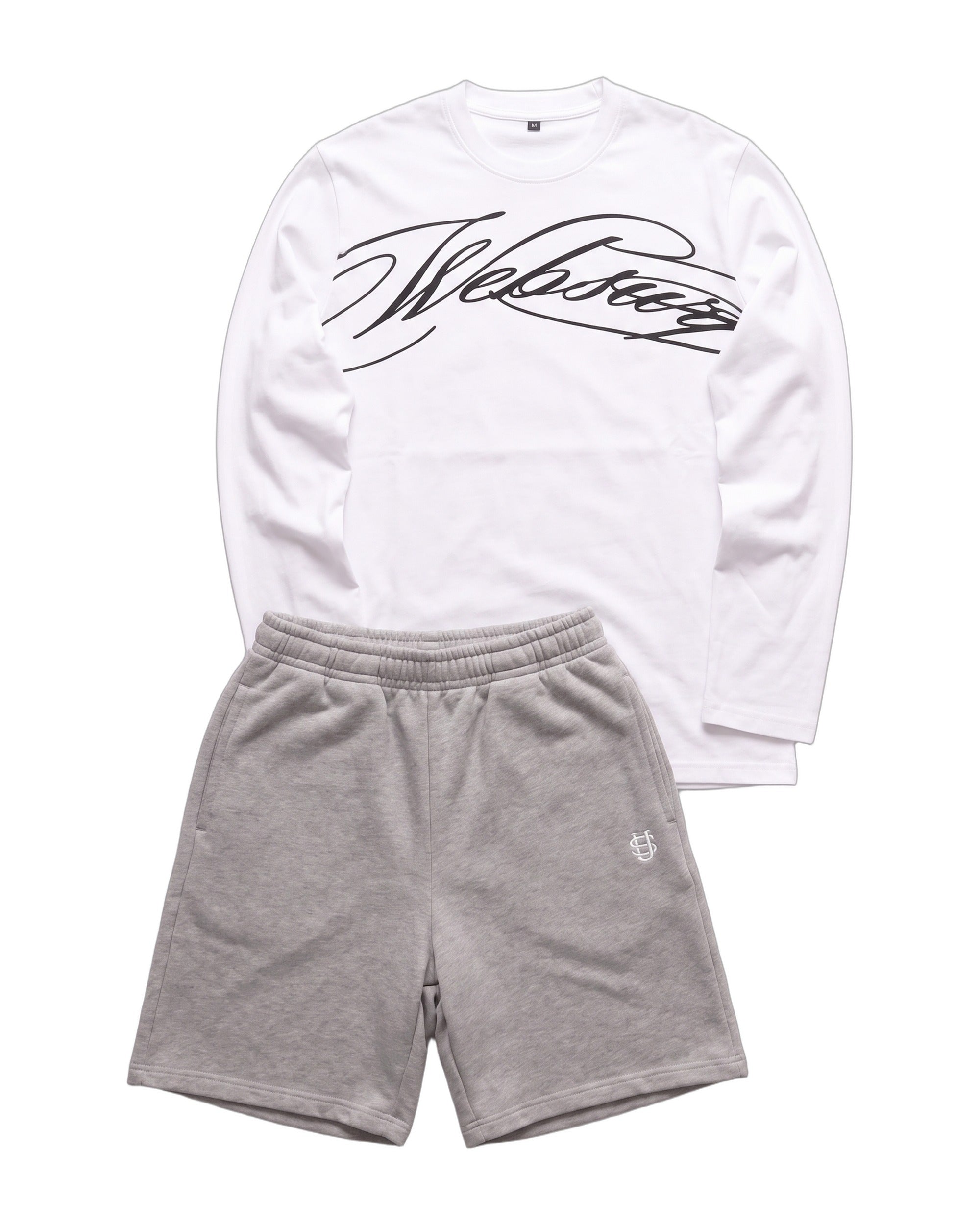 VIRAL OUTFIT - WHITE SCRIPT