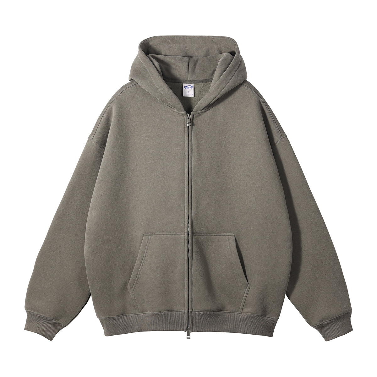 ZIP THROUGH HOODIE